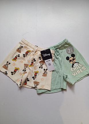 Шорты детские disney 2 шт.