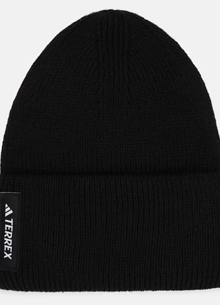 Шапка-бини adidas terrex multi beanie черная, артикул 990878,е фиолетовая