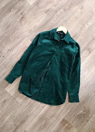 Изумрудная рубашка от zara