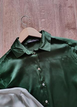 Сорочка сатин від zara
