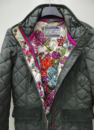 Стеганая демисезонная куртка joules moredale новая (без бумажной бирки), размер м