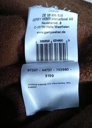 Пуловер в кашемировом миксе gerry weber 6