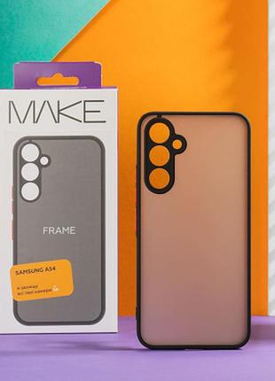 Чохол make samsung galaxy a54 frame black 3