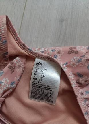 Купальник від h&m на 3-4роки 3