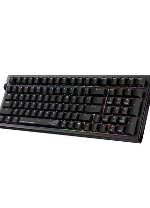 Клавіатура бездротова asus rog strix morph 96 nx snow v2 2