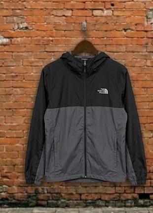 Чоловіча вітровка the north face чорно-сіра, розмір m