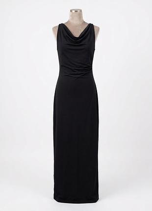 Вечірня чорна сукня максі asos design