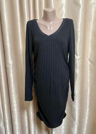 Тепленька сукня чорного кольору shein розмір xl
