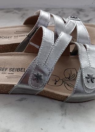 Сандалі жіночі josef seibel сріблясті