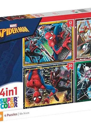 Пазлы 4в1 удивительные друзья / marvel 21515 тм clementoni