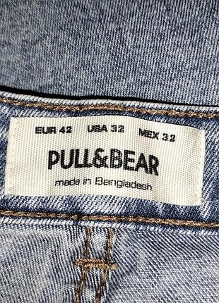 Мужские джинсовые шорты pull &amp; bear 4