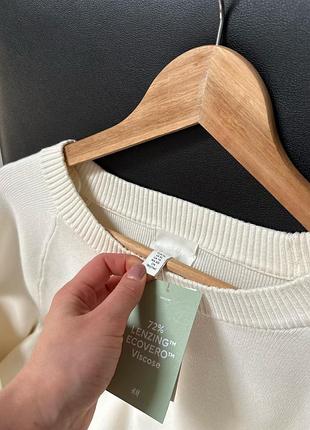 Светр лонг джемпер h&m 7