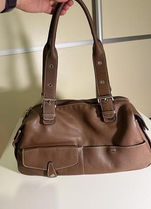 Вінтажна шкіряна жіноча сумка kesslord