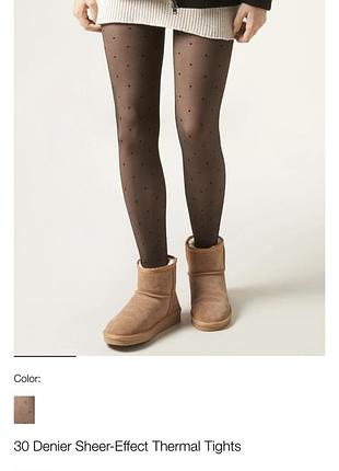 Колготи р.m-l calzedonia в сердечко ❤️ 2