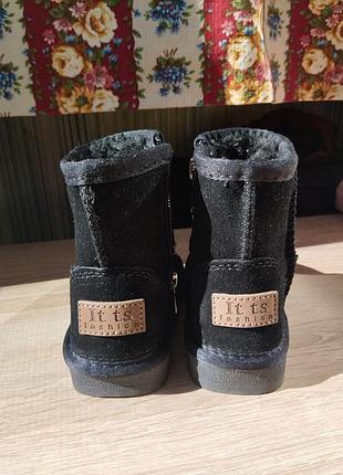 Угги унісекс ugg чорні 2