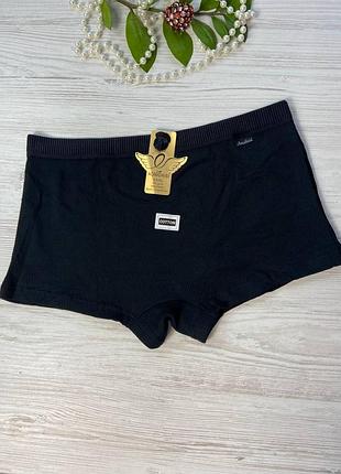 Трусики шортики женские из хлопка в рубчик от бренда aonidasi арт. 5245🎀
