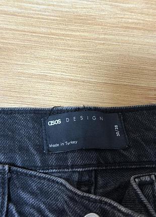Джинси чорні asos 2