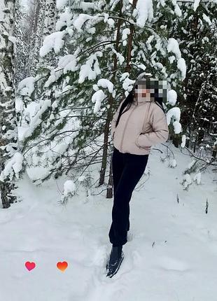 Осіння куртка з еко шкіри