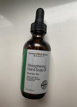 Iherb🍀олійка з розмарином і біотином для росту волосся california gold nutrition