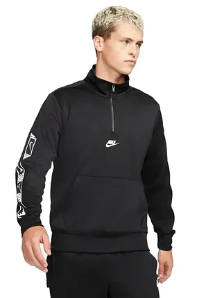 Спортивна кофта чоловіча nike чорна розмір s