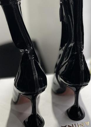 Amina muaddi high heel boots 2