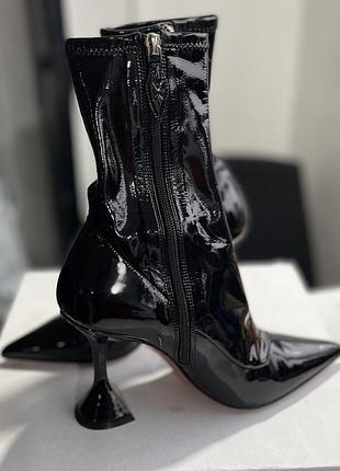 Amina muaddi high heel boots 5
