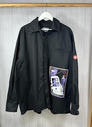 Cav empt phone binary сорочка з шикарним дизайном вільного крою розмір l