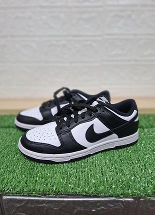 Кросівки nike dunk low black white panda 36,5