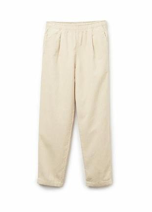 Прямые вельветовые брюки uniqlo