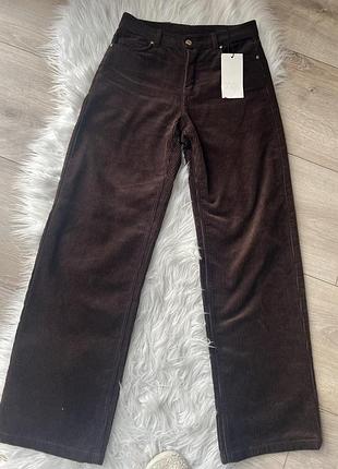 Штани вільветові zara