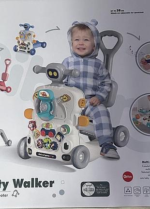 Ходунки дитячі baby walker 3 в 1