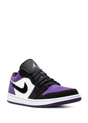 Кроссовки nike air jordan low purple (45p ) оригинал!