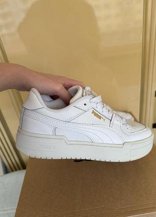 Кеди puma оригінал білі 3