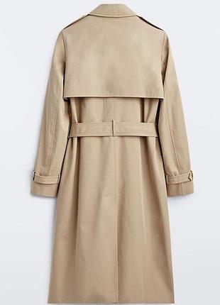 Плащ,тренч massimo dutti 6756/609 5