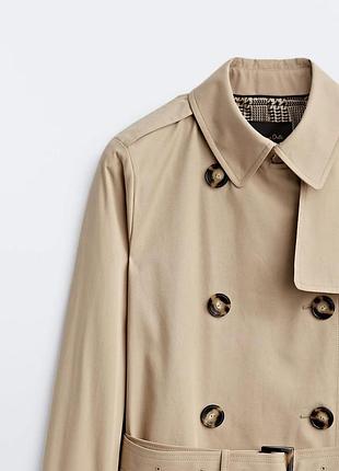 Плащ,тренч massimo dutti 6756/609 4