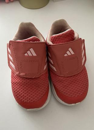 Кросівки для малюків adidas, коралові