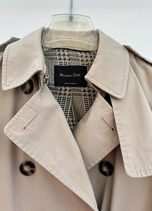 Плащ,тренч massimo dutti 6756/609 8