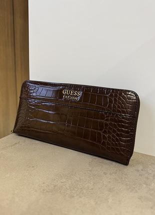 Гаманець guess коричневий гаманець guess бордовий гаманець guess