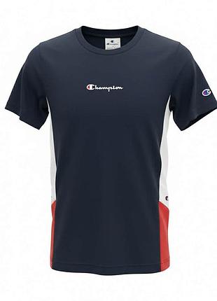 Футболка champion 307017 bs501 детск. темно/синій 114/119 (195 190)