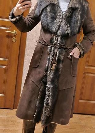 Дублянка жіноча gianni pelle міді коричнева, р. 36
