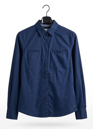 Діноча сорочка lee cooper. темно синя. стан ідеальний. розмір s.
