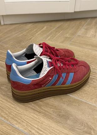 Кросівки adidas gazelle червоні