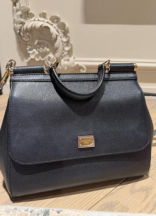 Сумка жіноча dolce&gabanna sicily чорна