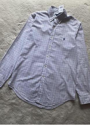 Polo ralph lauren чоловіча сорочка в клітинку, брендова сорочка