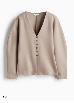 Кардиган жіночий h&m бежевий з віскозою