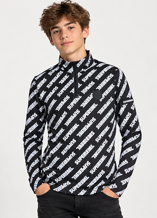 Подростковая термокофта superrebel kidsgear, спортивный лонгслив для лыж и сноуборда, 15–16 лет