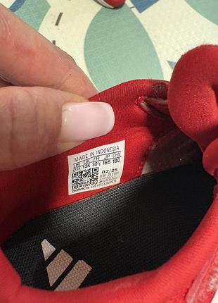 Кросівки для дітей adidas червоні 2