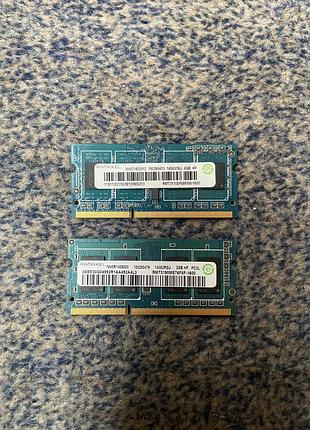Оперативна пам’ять ramaxel so-dimm 4 гб та 2 гб, 1600 мгц для ноутбука