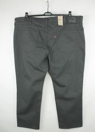 Класичні щільні джинси levi's 541 athletic taper dark gray denim jeans