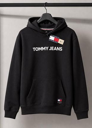 Tommy jeans чоловіче худі, розмір s чорне однотонне (1787920220955-15)